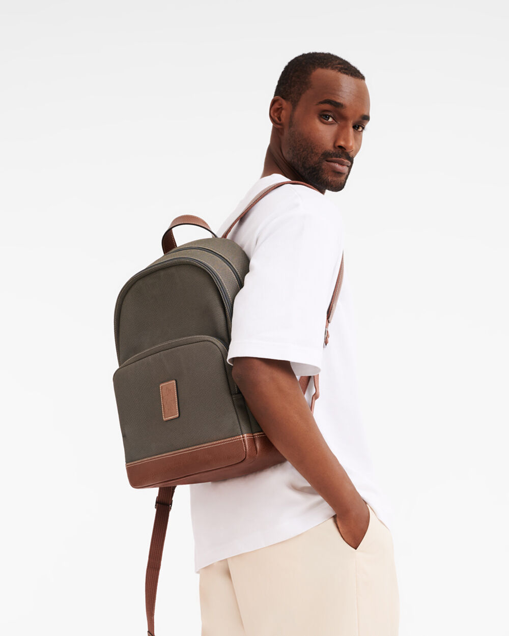 Longchamp man store bag