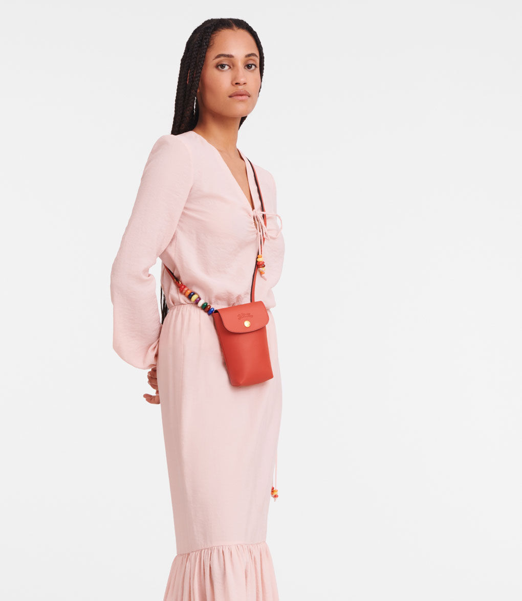 Longchamp small online leather goods