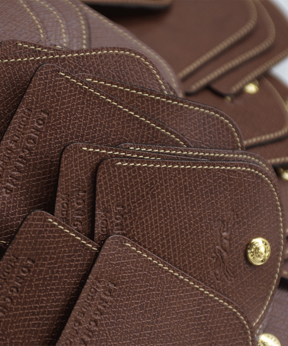 Longchamp-leather 