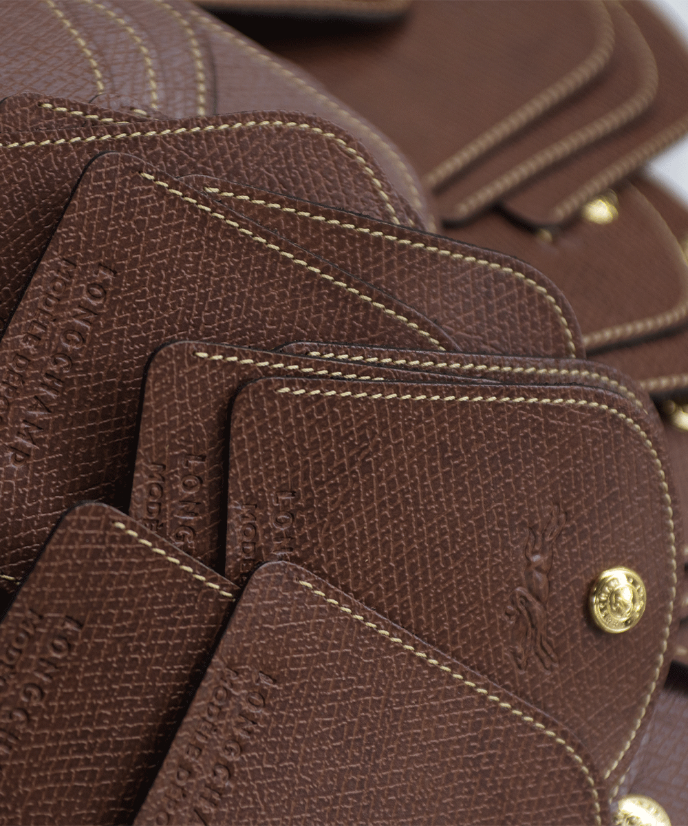 monogram calfskin leather