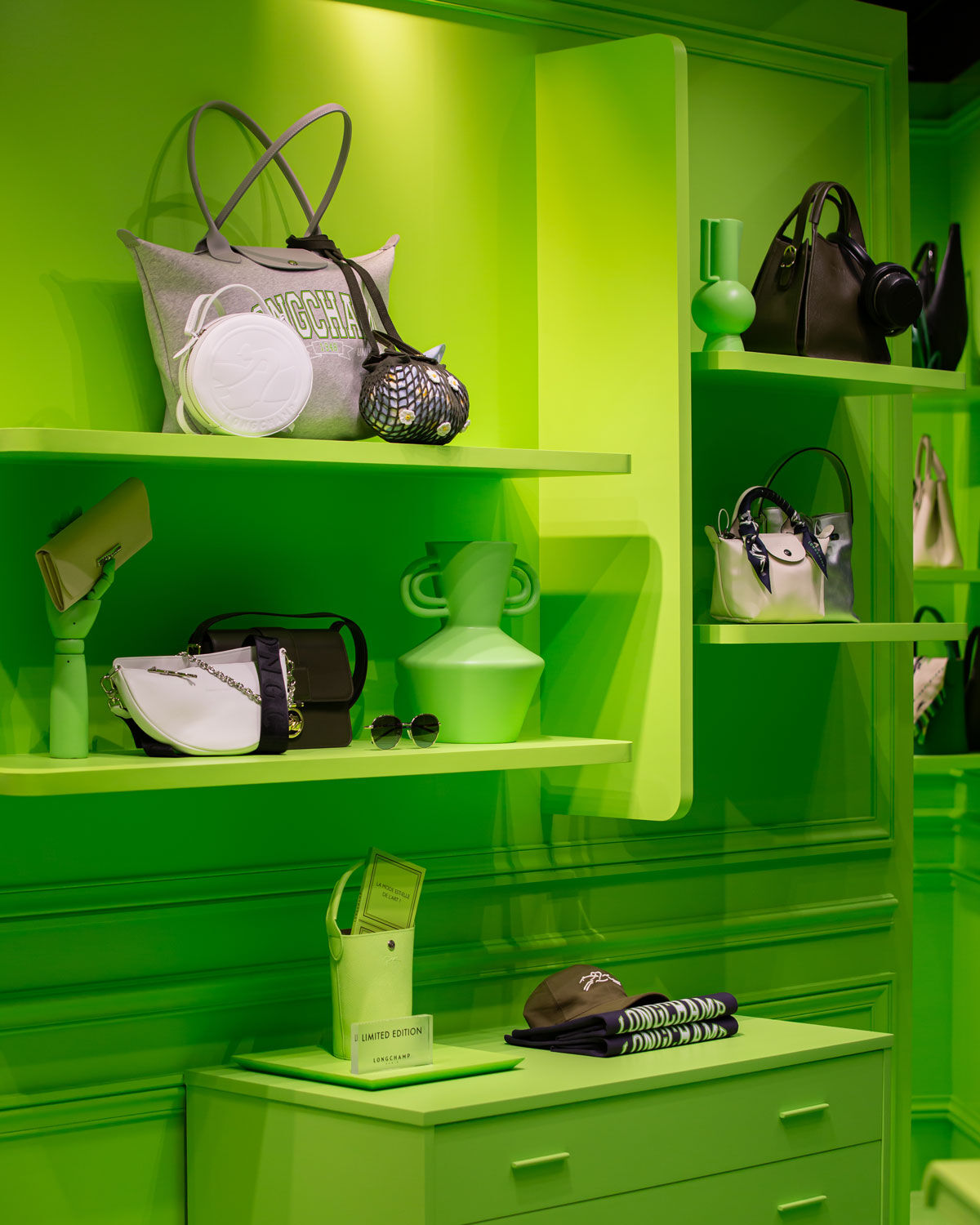 Harrods shop longchamp bags