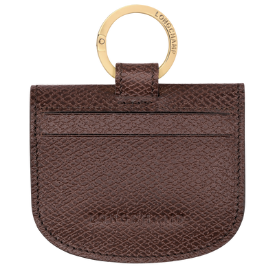 Karten-Etui Epure , Leder - Mokka