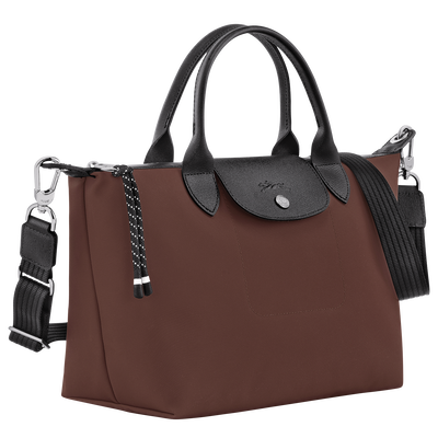 Handtasche S Le Pliage Energy , Recyceltes Canvas - Cacao