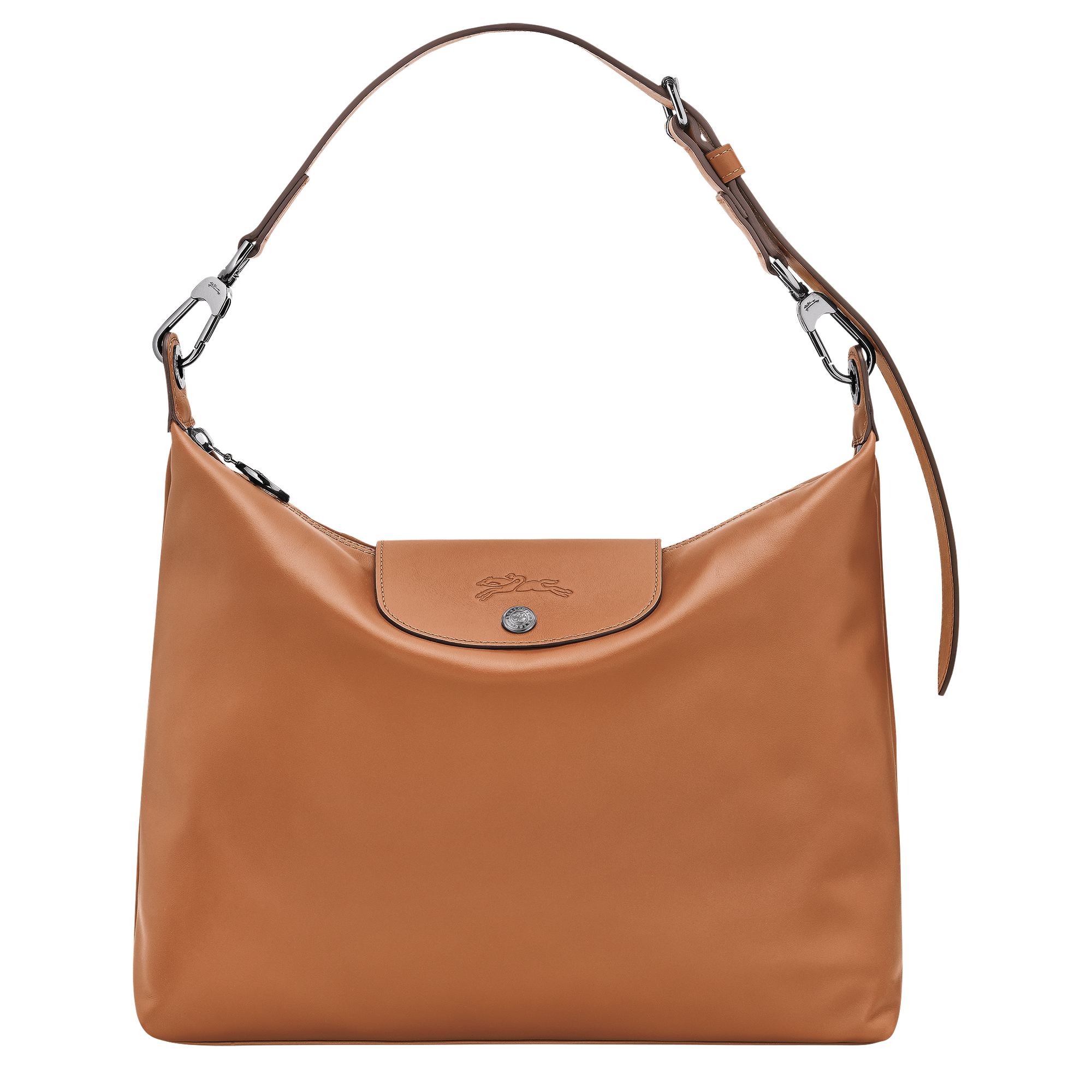 Le Pliage Xtra M Hobo bag Cashew - Leather | Longchamp US