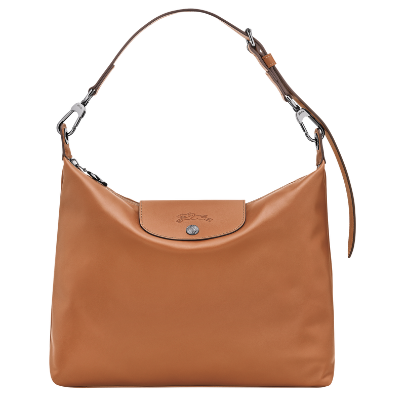 Le Pliage Xtra M Hobo bag , Cashew - Leather  - View 1 of  6 Le Pliage Xtra M Hobo bag , Cashew - Leather  - View 1 of  6