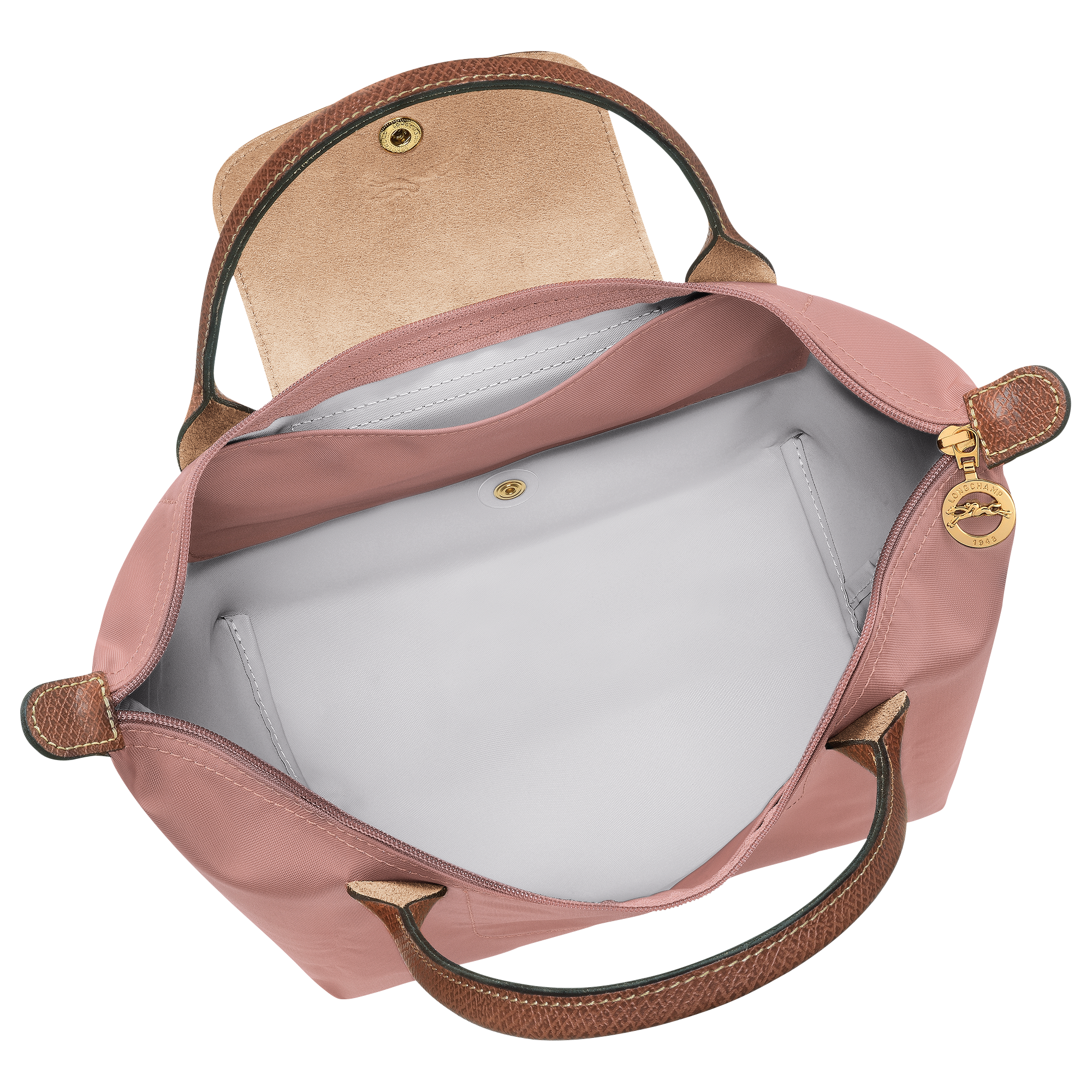 르 플리아쥬 오리지널 탑 핸들백 S, 핑크 티