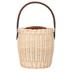 Épure Bucket bag S, Natural