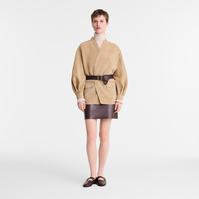 Jacke , Leder - Wurzel