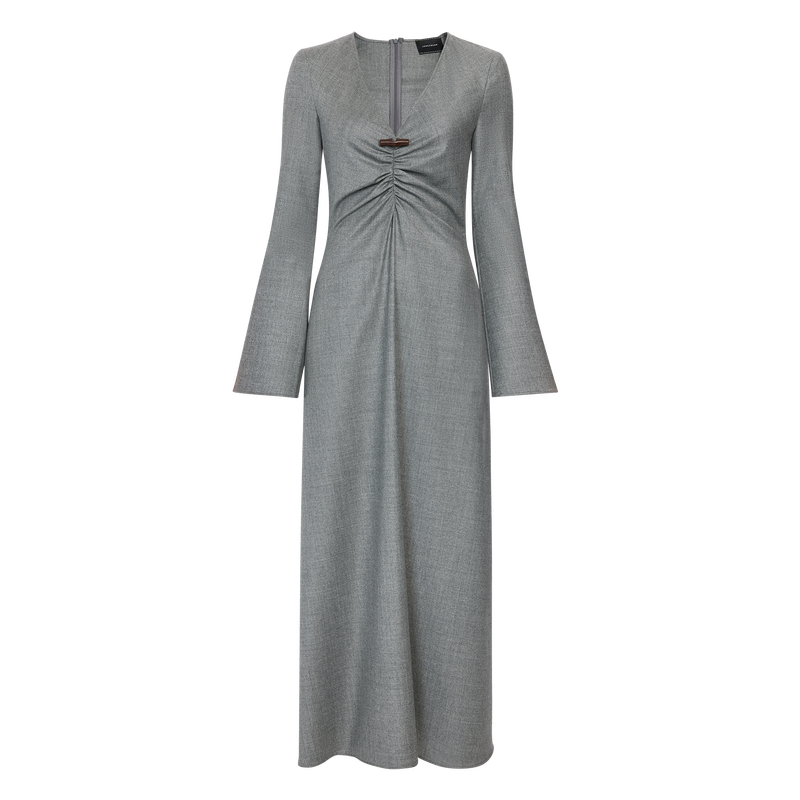 Dress , Grey - Flannel  - View 1 of  4