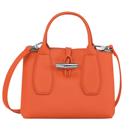 Handtasche S Roseau , Leder - Orange