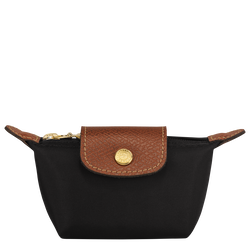 Le Pliage Original Coin purse , Black - Recycled canvas