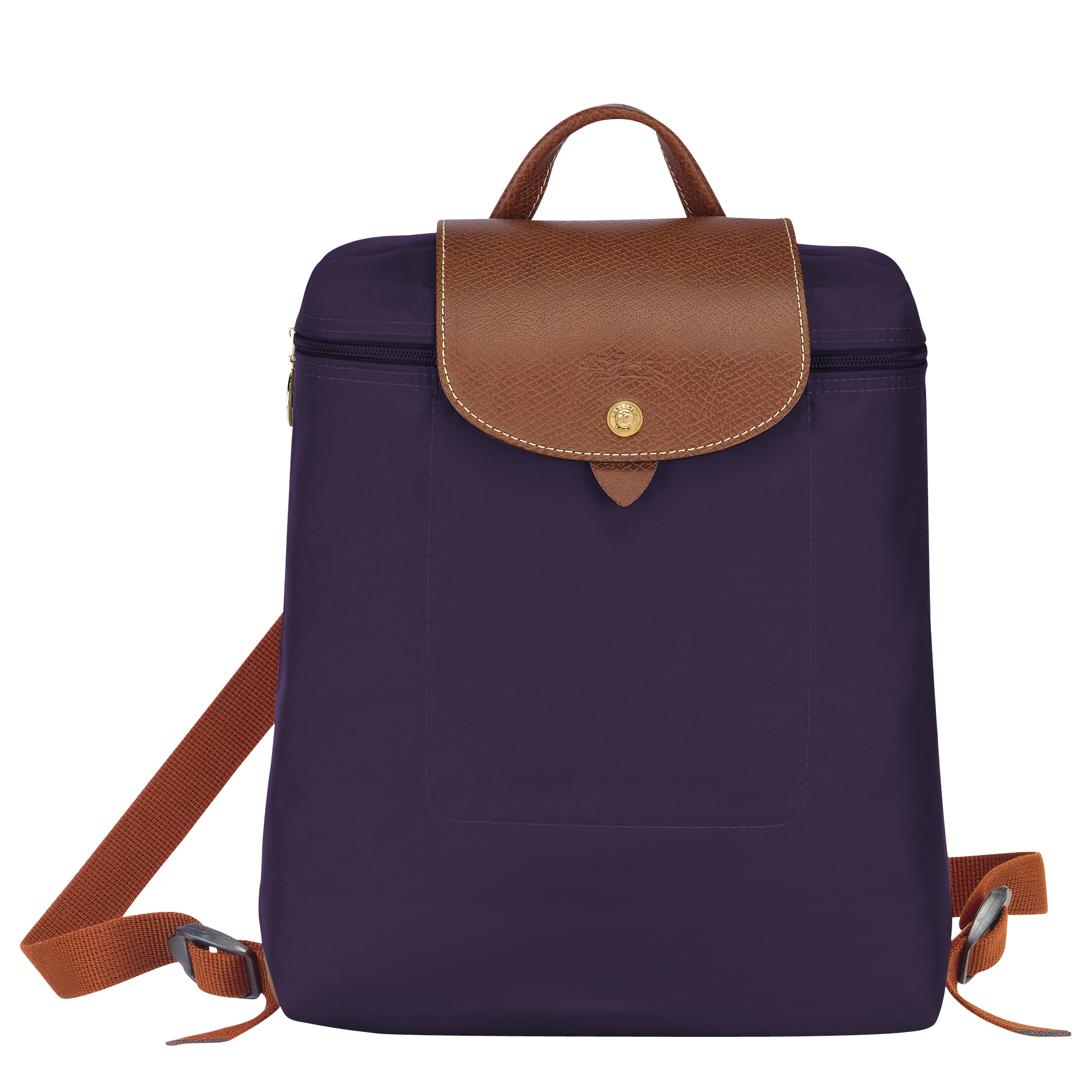 longchamp le pliage backpack bilberry