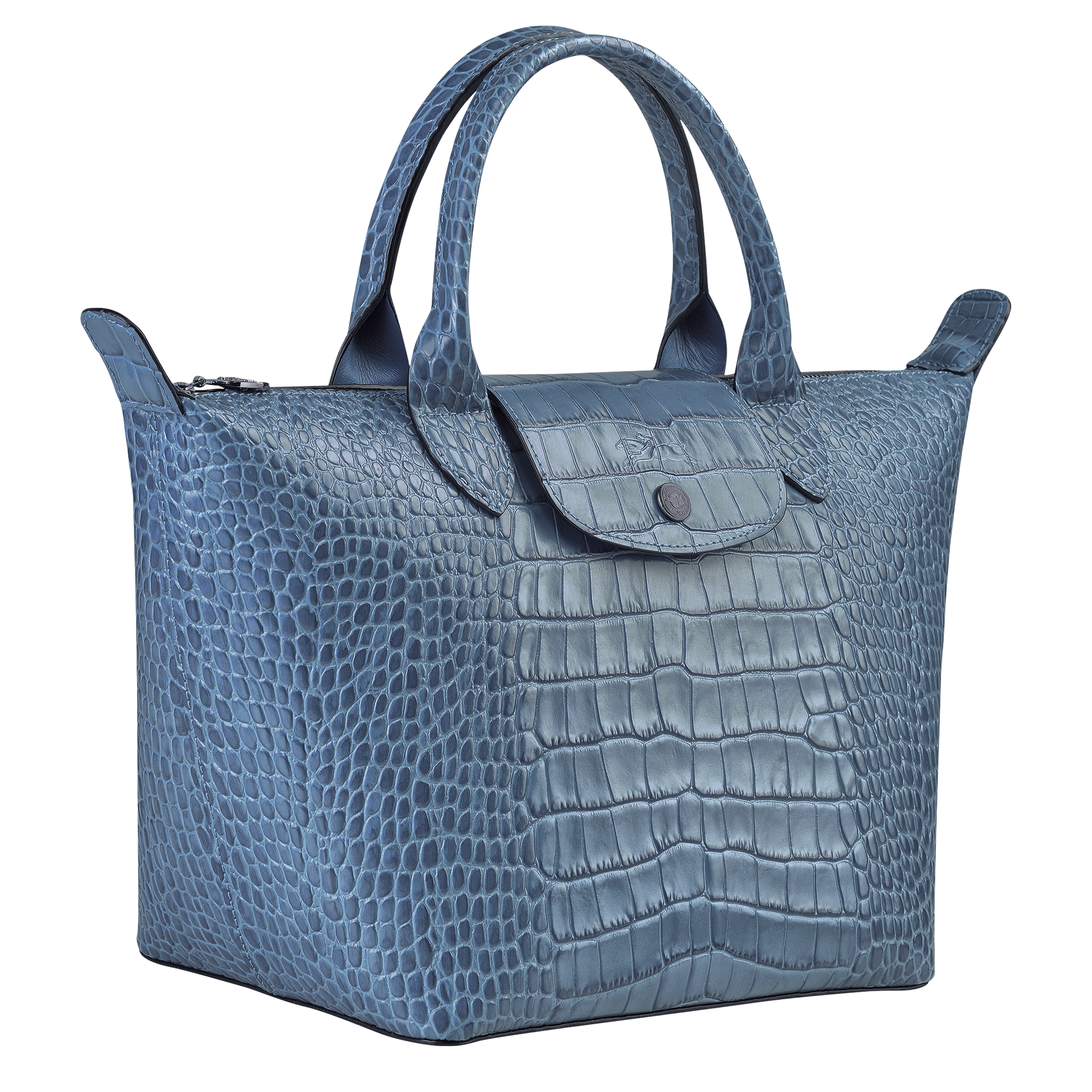 longchamp le pliage croco