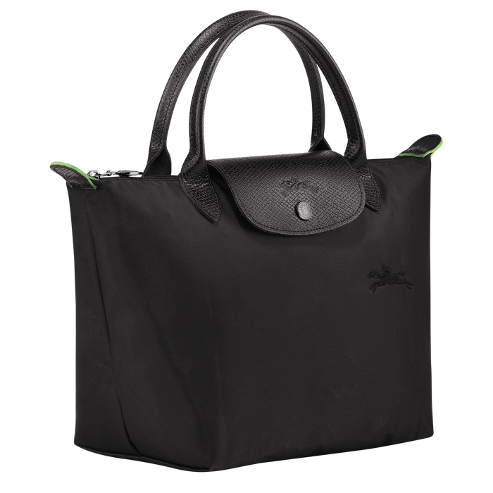 Le Pliage Green Top handle bag S, Black