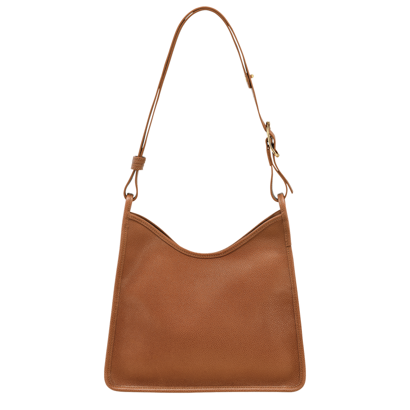 Le Foulonné M Hobo bag Caramel - Leather (10155021121) | Longchamp US