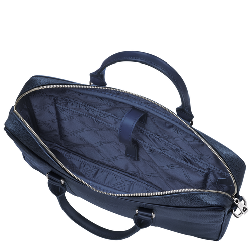 Aktentasche XS Le Foulonné , Leder - Navy - Ansicht 5 von 5