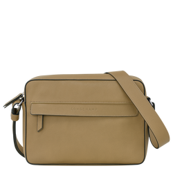 Longchamp 3D M Camera bag , Tobacco - Leather