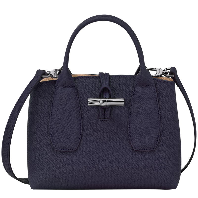 Le Roseau S Handbag , Bilberry - Leather  - View 1 of  5