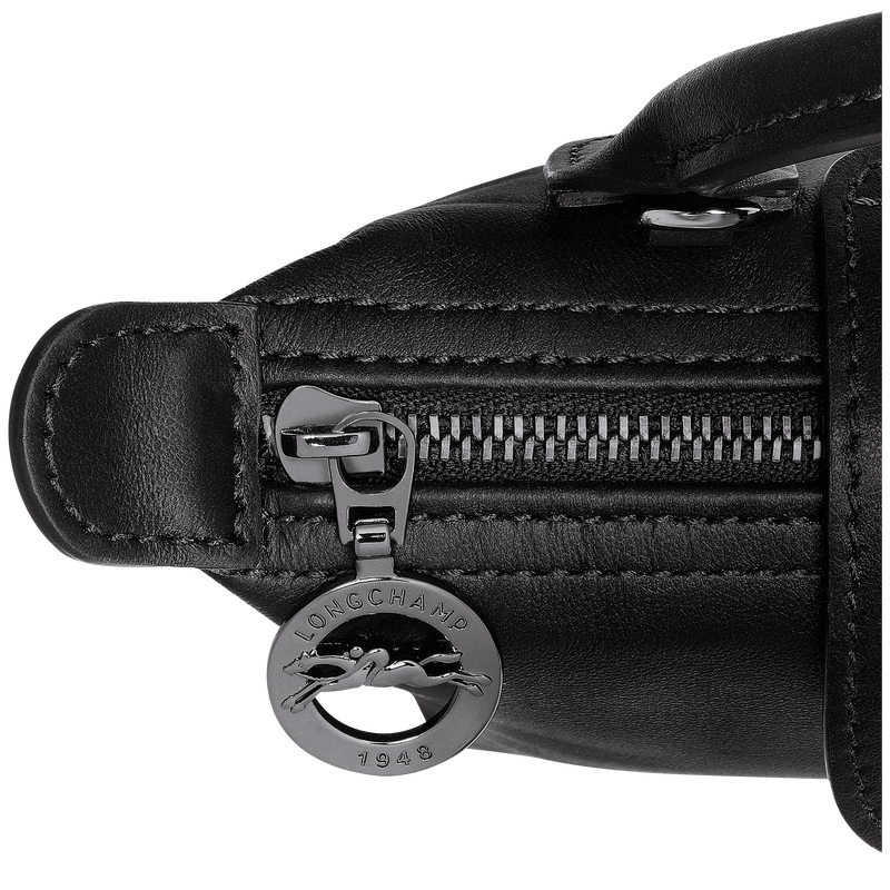 Pochette XS Le Pliage Xtra , Leder - Schwarz  - Ansicht 5 von 5