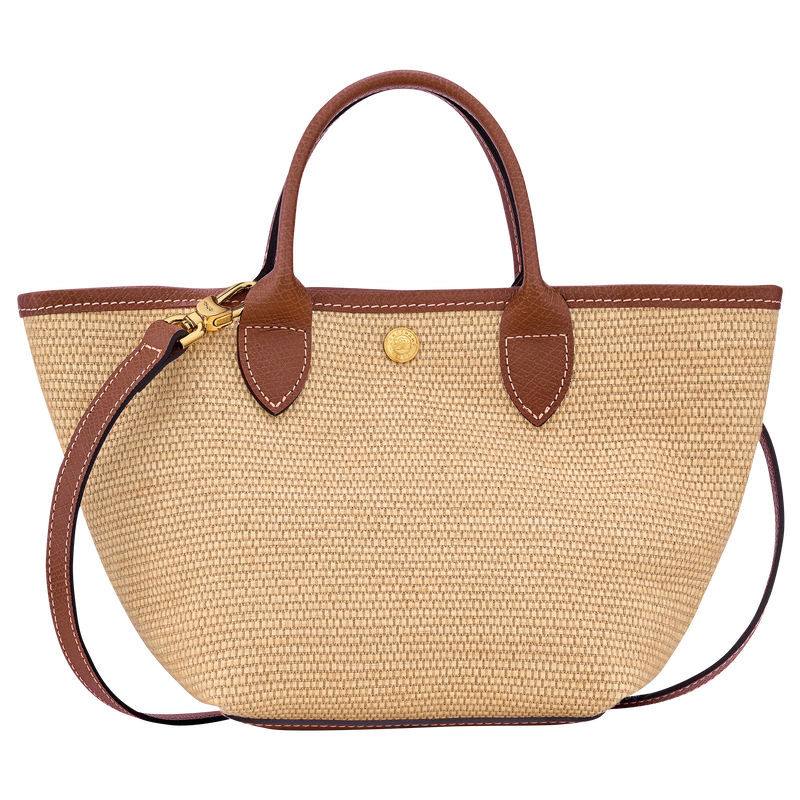 Le Pliage Collection XS Basket bag , Brown - Canvas  - View 4 of  6