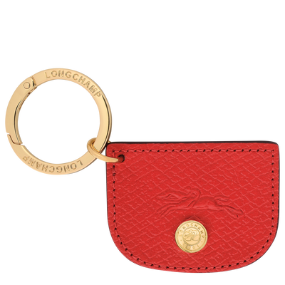 Épure Key ring , Red - Leather