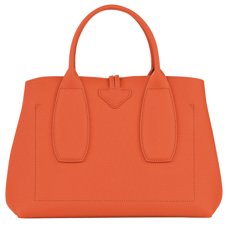 Le Roseau M Handbag , Orange - Leather  - View 4 of 6