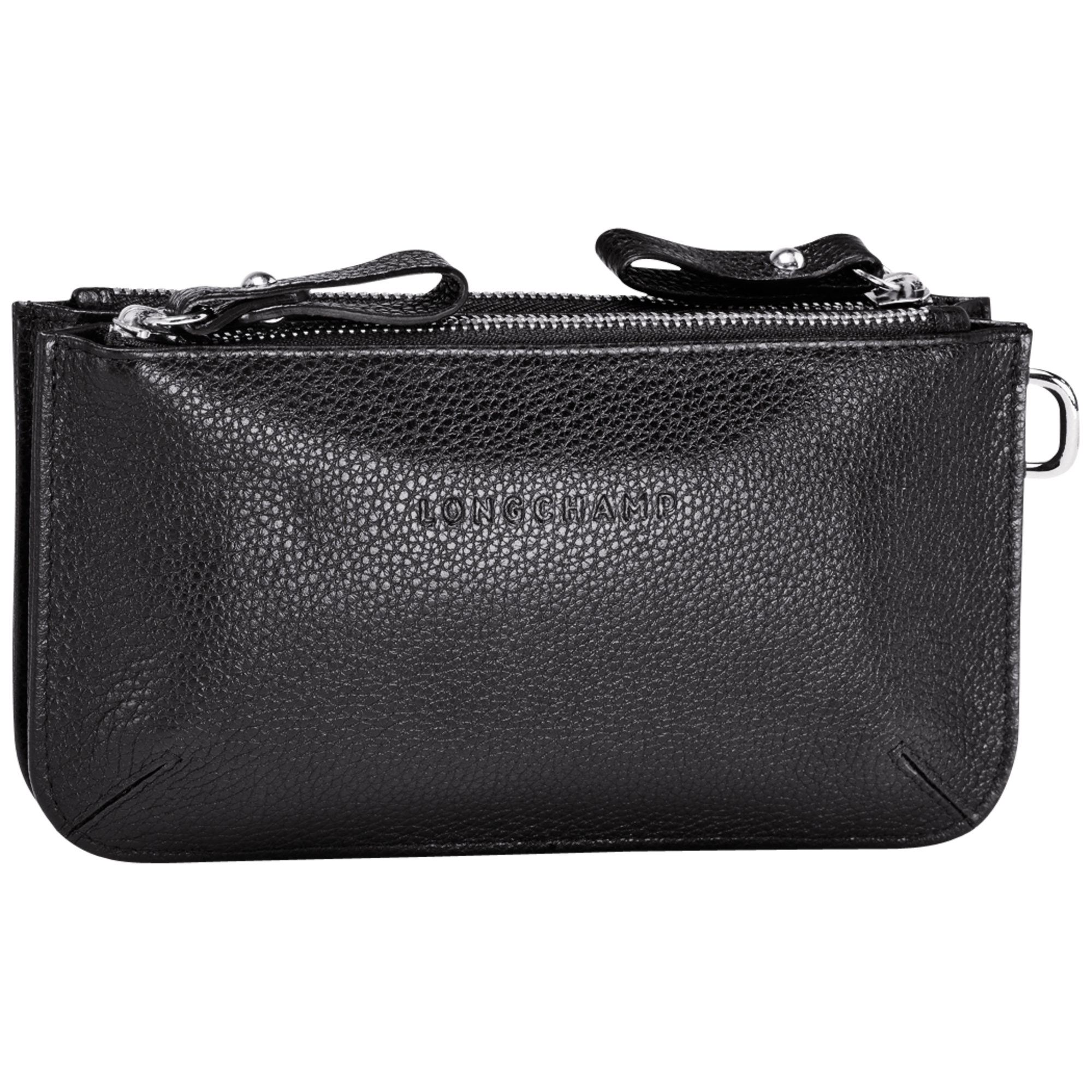 longchamp coin purse leather