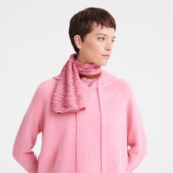 Chevaux Stole , Marshmallow - Horse print