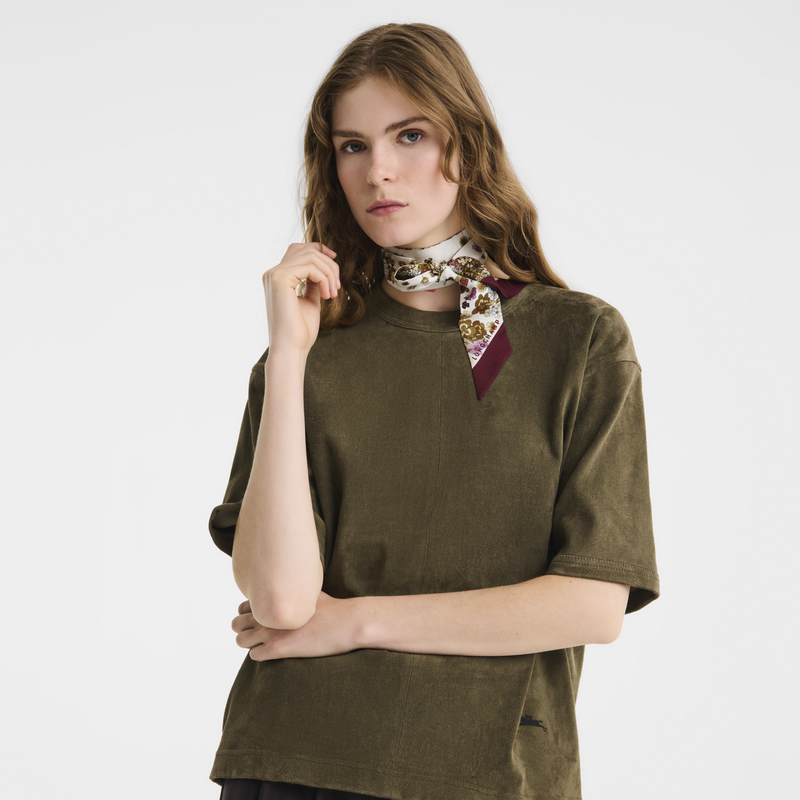Nastro Frise Fleurie Frise Fleurie , Seta - Amaranto  - View 2 of  2