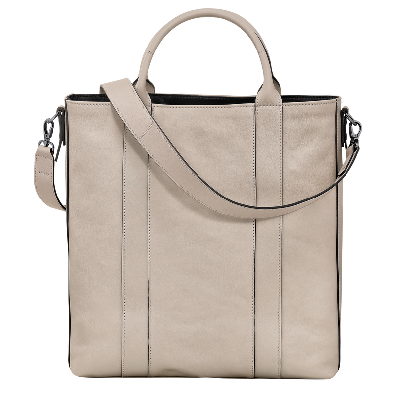 Shopping bag L Longchamp 3D , Pelle - Argilla  - View 4 of  5