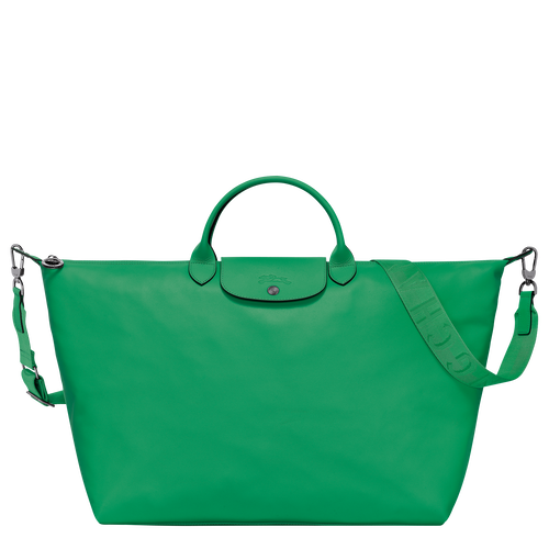 Le Pliage XTRA S Travel bag Green Leather Longchamp GB