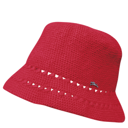 帽子 , 草莓色 - 鉤織