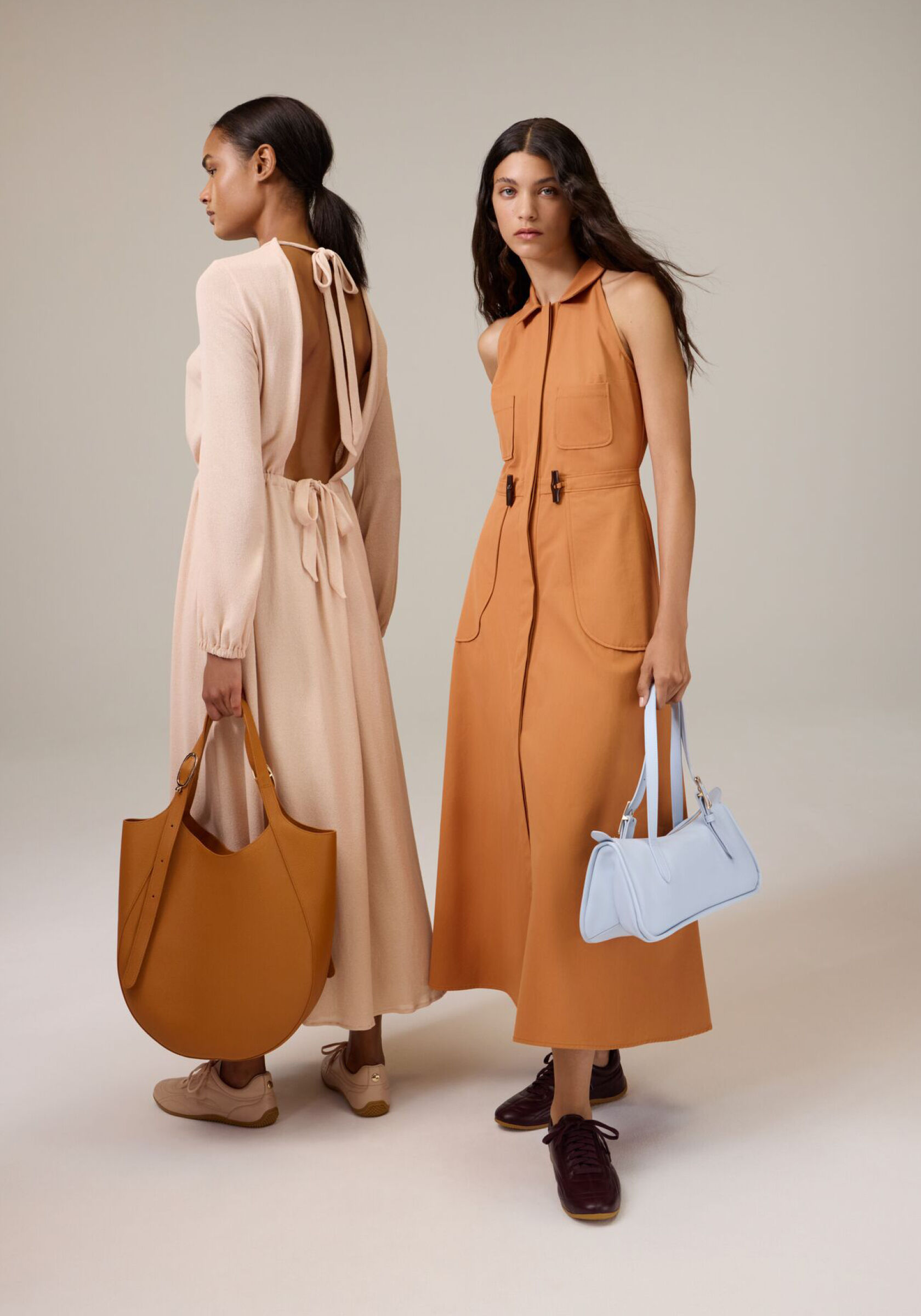 LONGCHAMP ロゾ2026-2027年AWトレンド色 Spring-Summer 2026 Collection - Look 27 | Longchamp US