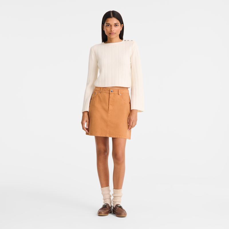 Sweater Ecru - Knit XS | Longchamp AZ