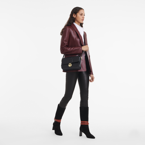 Box-Trot Sac bandoulière M, Noir