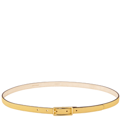Épure Ladies' belt , Yellow Chick - Leather