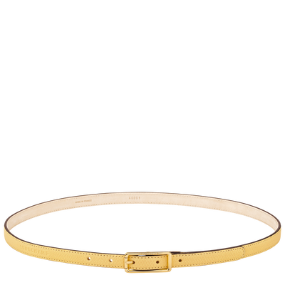 Ceinture Femme Épure , Cuir - Poussin