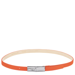 Le Roseau Ladies' belt , Orange - Leather
