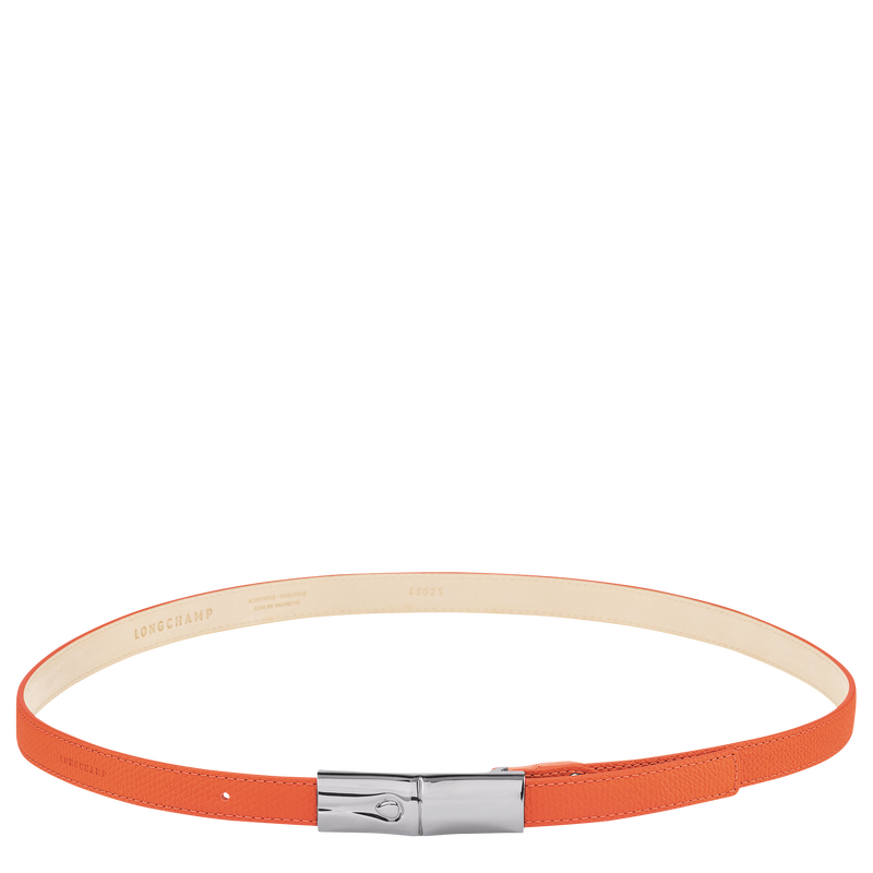 Roseau Ladies' belt , Orange - Leather  - View 1 of  2