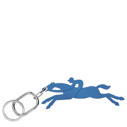 Schlüsselanhänger Le Pliage , Leder - Kobaltblau