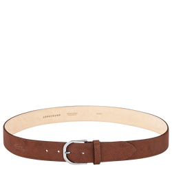 Le Pliage Original Men's belt , Brown - Leather
