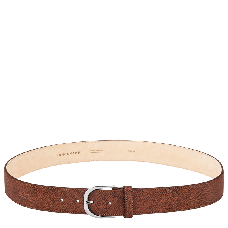 Le Pliage Original Men's belt , Brown - Leather  - View 1 of 3