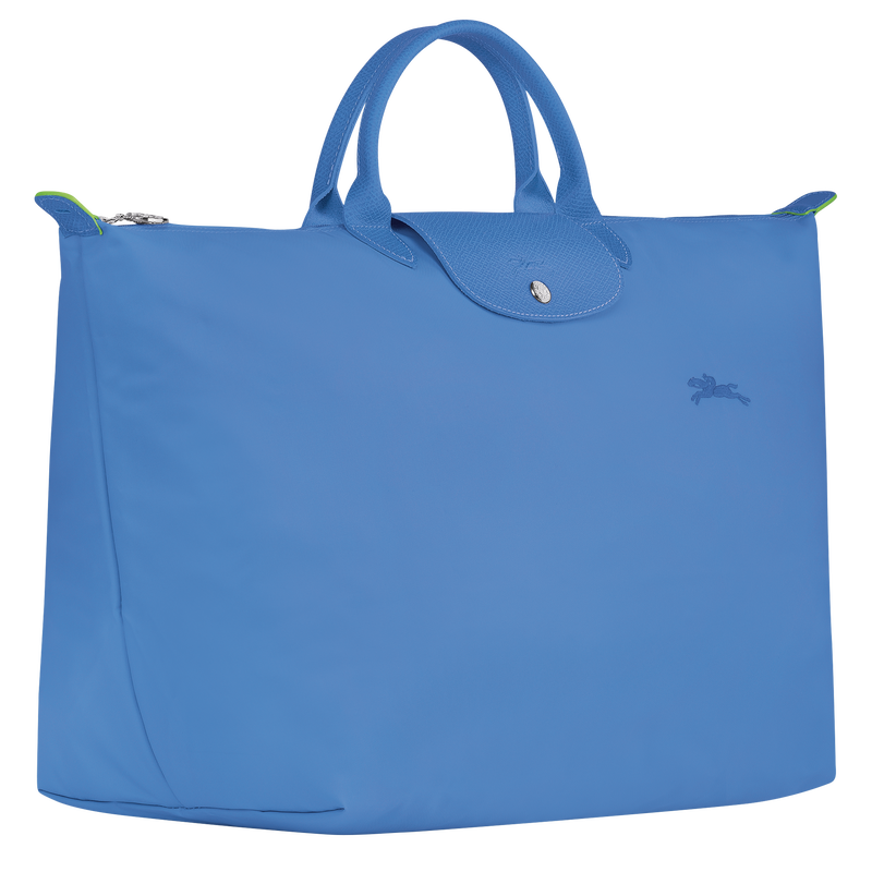 Sac de voyage S Le Pliage Green , Toile recyclée - Bleuet  - Vue 3 de 5