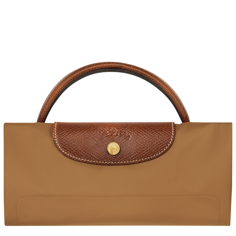 Le Pliage Original L Travel bag , Fawn - Recycled canvas  - View 7 of  7
