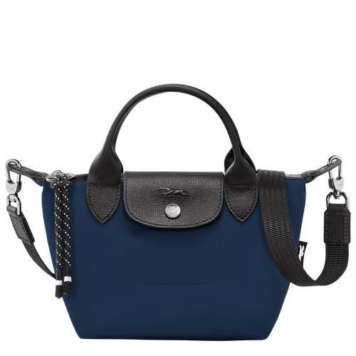 Le Pliage Energy XS Handbag , Navy - Recycled canvas - View 1 of  1