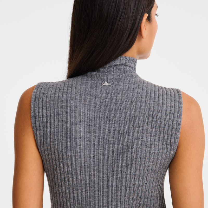 Sweater , Grey - Knit  - View 5 of  5
