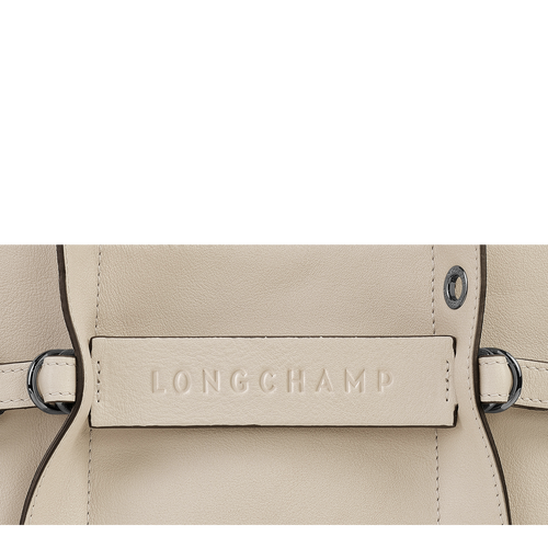 Longchamp 3D Sangle Bolso con asa superior S, Arcilla