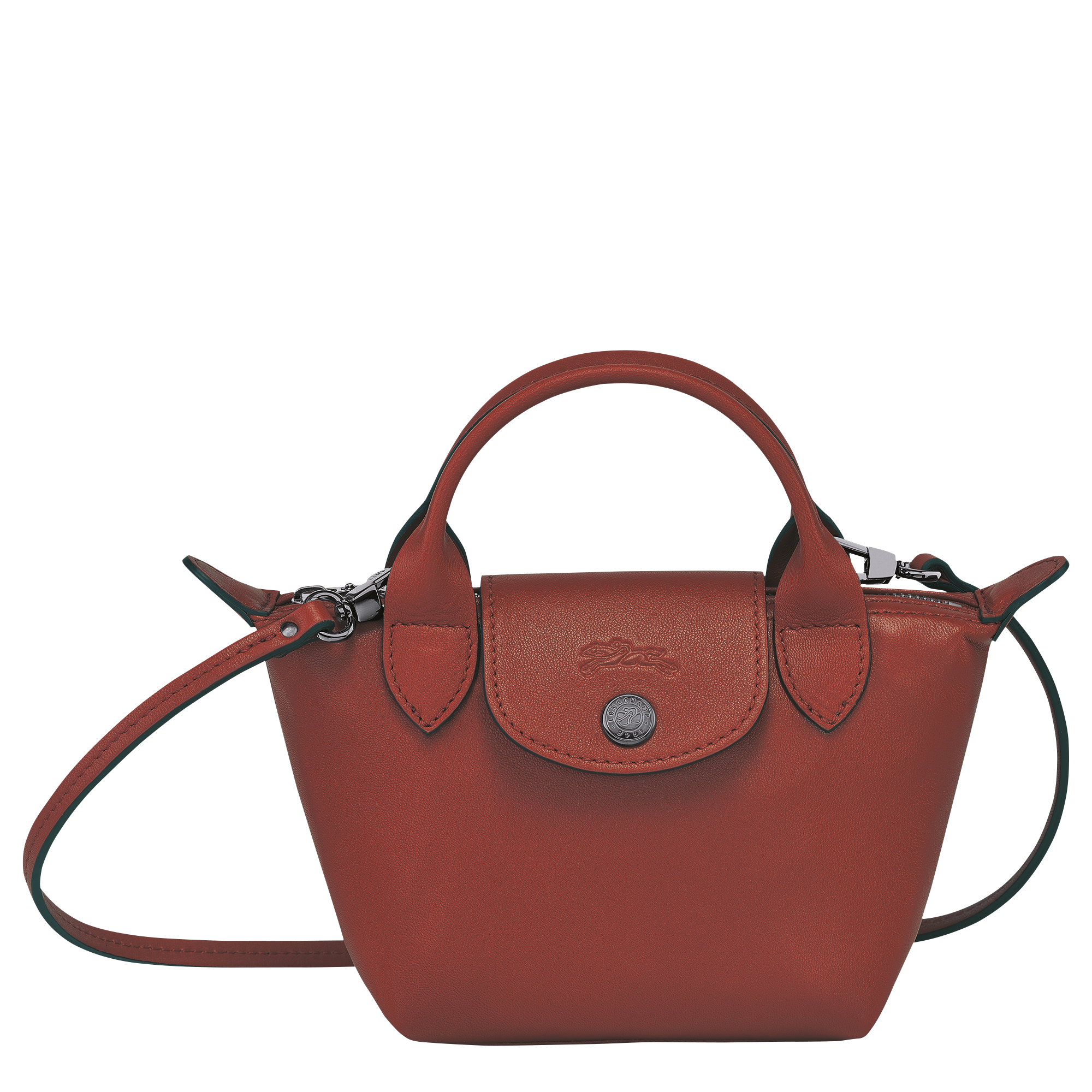 Crossbody bag Le Pliage Cuir Sienna
