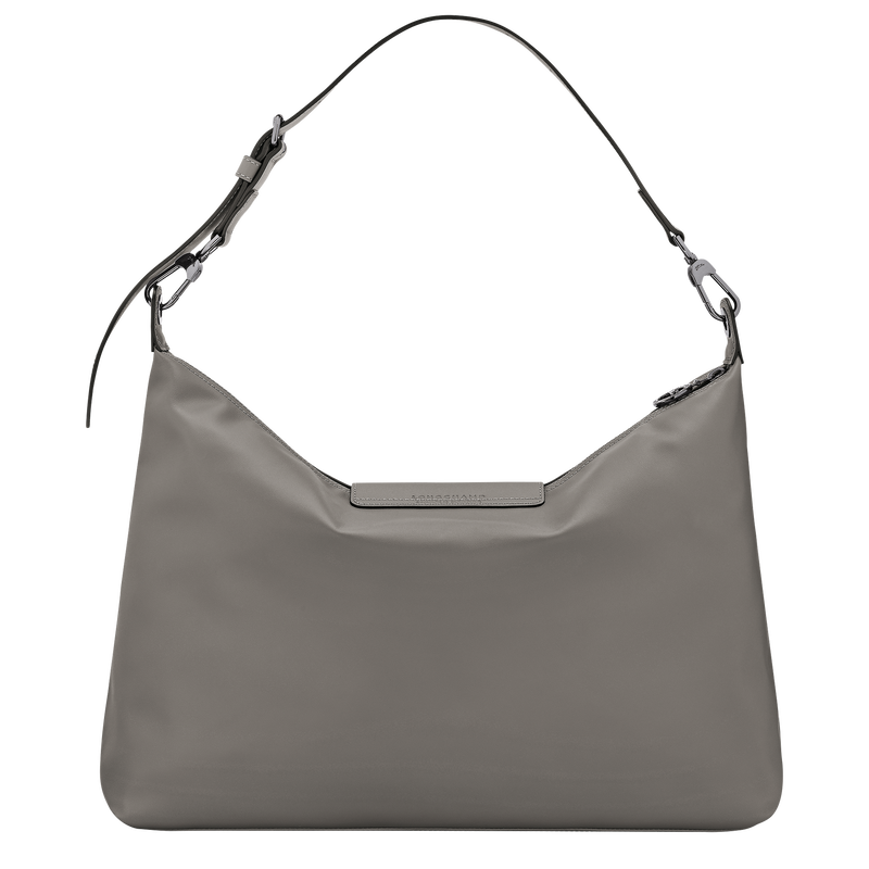 Le Pliage Xtra 半月形單肩包 XL , 斑鳩色 - 皮革  - 查看 4 7