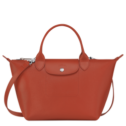 Top handle bag S, Terracotta